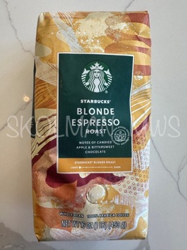 Kawa ziarnista Starbucks Blonde Espresso Roast USA