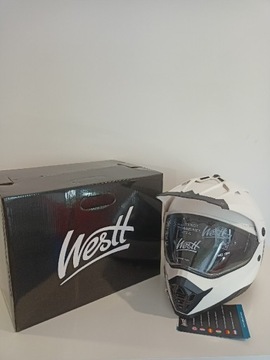 Kask motocrossowy firmy Westt 