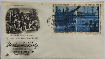 Koperty FDC 1973 USA 