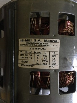 silnik pralki IB-MEI 2/16-15&/FA55