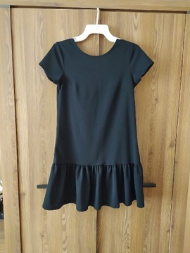 Czarna krótka sukienka rozmiar XS/S