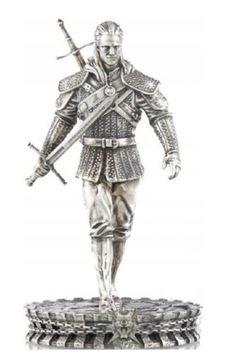 Figurka Geralt Wiedźmin 5 uncji srebra 
