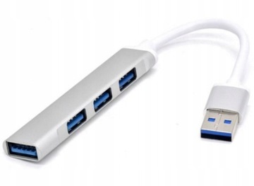 Adapter Multiportowy rozdzielacz USB 4 porty 4w1 