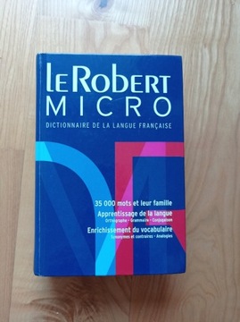 LeRobert Micro - słownik francusko-francuski