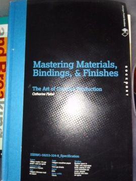 Książka Mastering Materials, bindings, & finishes
