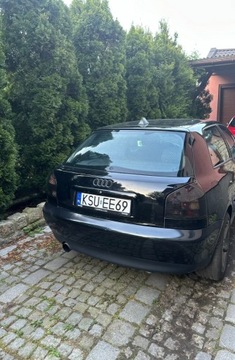 Audi A3 S3 8L 96-03 lampy tylne clear Black smoke