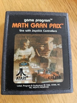 Math Gran Prix Gra Atari 1982