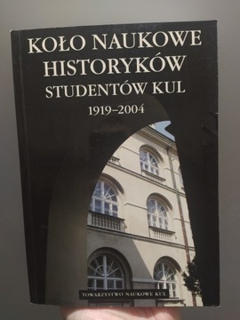 Koło Naukowe Historyków Studentów KUL 1919 - 2004