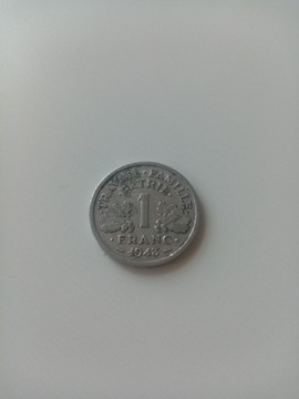 Francja 1 Franc, 1943r