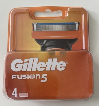 Wkłady do maszynek Gillette Fusion5 4 szt oryginał