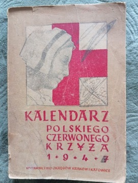 Kalendarz PCK 1947 rok.