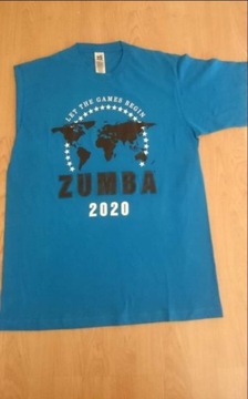 Koszulki Zumba 10 szt. Nowe niebieskie