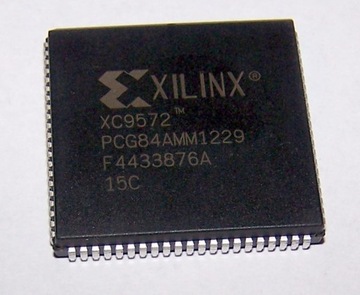 XC9572 Układ programowalny XILINX CPLD 15ns PLCC84