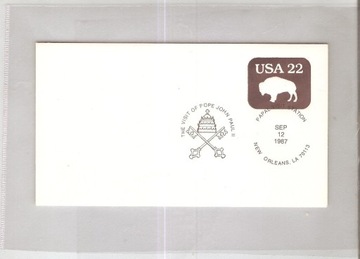 USA 1987r.  3 Pielgrzymka  J.P. II  do  USA