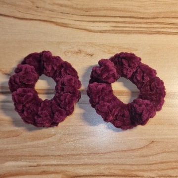 Scrunchie / Gumka na szydełku