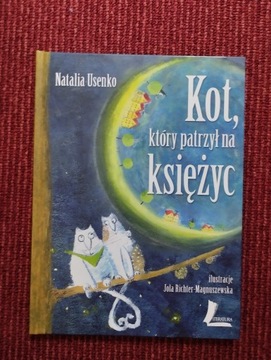 Kot, który patrzy na księżyc N. Usenko