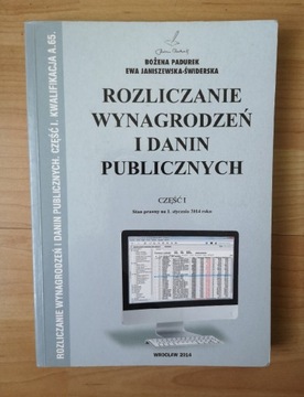 ROZLICZANIE WYNAGRODZEŃ I DANIN PUBLICZNYCH CZ. 1