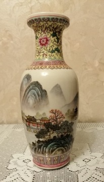 Chiński wazon porcelanowy wysokość 29 cm