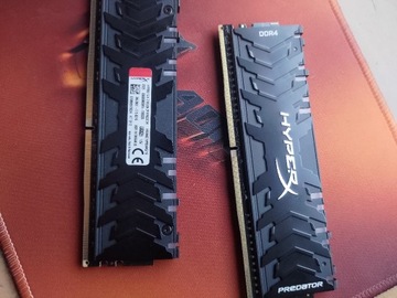 Pamięć ram DDR4 Hyperx Predator 2x8GB RGB 4600MHz