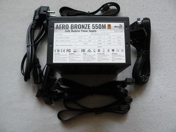 Zasilacz PC AERO BRONZE 550M