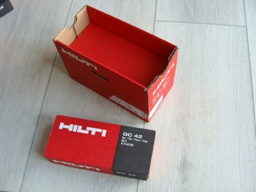 HILTI X-P 24 GX3 MX GWOZDZIE + GAZ GC42 nowe