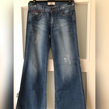 Spodnie damskie rozszerzane LeeCooper 30/32 