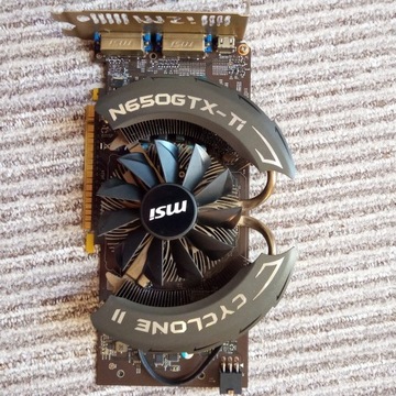 Karte graficzna MSI GTX650 TI 1G