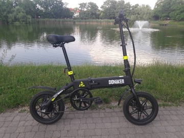 Super rower elektryczny składany, składak 14" cali, Okazja!!! Warszawa 