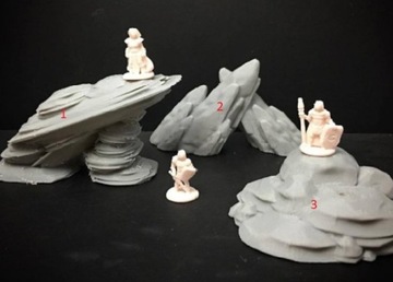 Rock Formations (15mm/18mm/28mm scale)