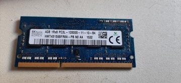 Pamięć DDR3 samsung 4GB 1rx8 do laptopa