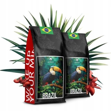 Kawa ZIARNISTA BRAZYLIA 2kg - ŚWIEŻO PALONA 100% ARABICA - BLUE ORCA COFFEE