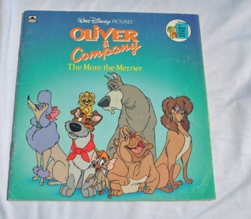 OLIVER & COMPANY - WALT DISNEY'S GOLDEN BOOK