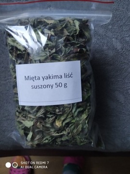 Mięta yakima liść suszony 50 g