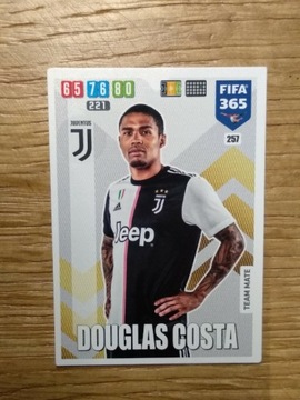 KARTA FIFA 365 2020 PANINI Douglas Costa nr 257 Ju