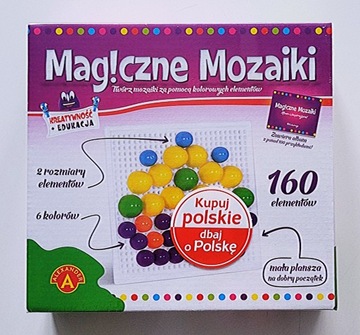 Kreatywna zabawka Magiczne Mozaiki Alexander