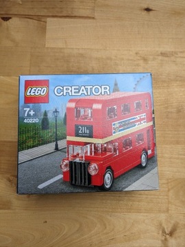 Nowy zestaw LEGO 40220 autobus Londyn 