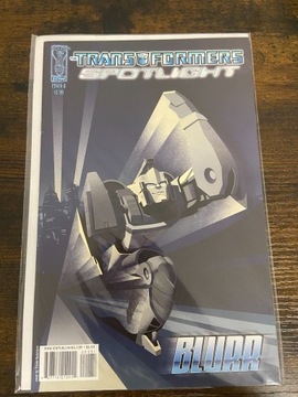 Transformers Spotlight Blurr - IDW cover b