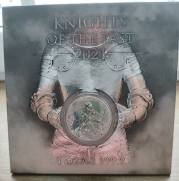 Srebrne monety Knights of the Past 2021,22