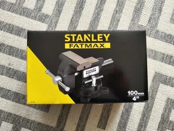 Nowe imadło obrotowe Stanley Fatmax 100mm 6kg