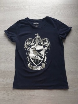 Granatowa bluzka t-shirt Ravenclaw Harry Potter 38