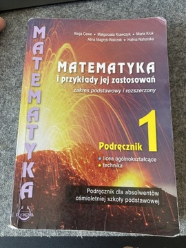 Podręcznik Do Matematyki Liceum i Technikum