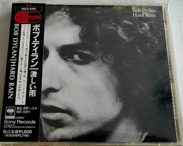 Bob Dylan Hard Rain Japan 1press CD 