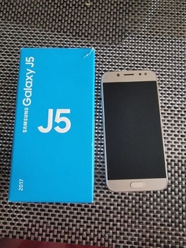 Samsung J5 2017 Gold bez blokad stan bdb