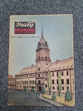 Mały Modelarz Zamek Królewski w Warszawie 1971