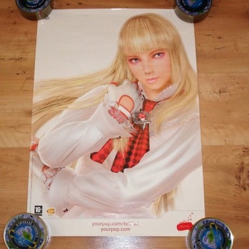 Plakat promo Tekken 5 Dark Resurrection PSP 59x42