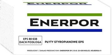 ENERPOR EPS80 dach/podłoga 0,038 15cm