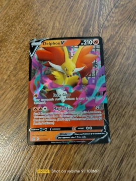 Karta pokemon Delphox V