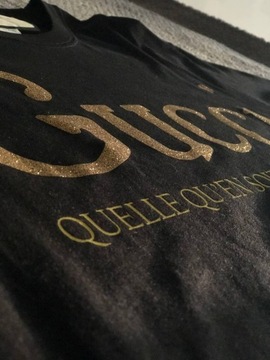 Koszulka Gucci Quelle Quen Soit La Saison Logo 