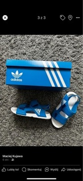 Sandały dziecięce Adidas r 34