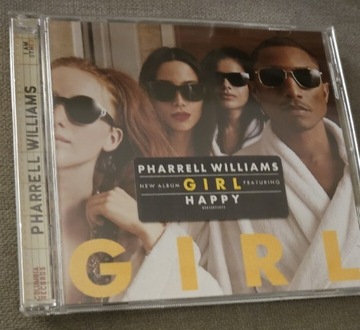 Pharrel Williams Girl Happy +CD Cosmo Party gratis